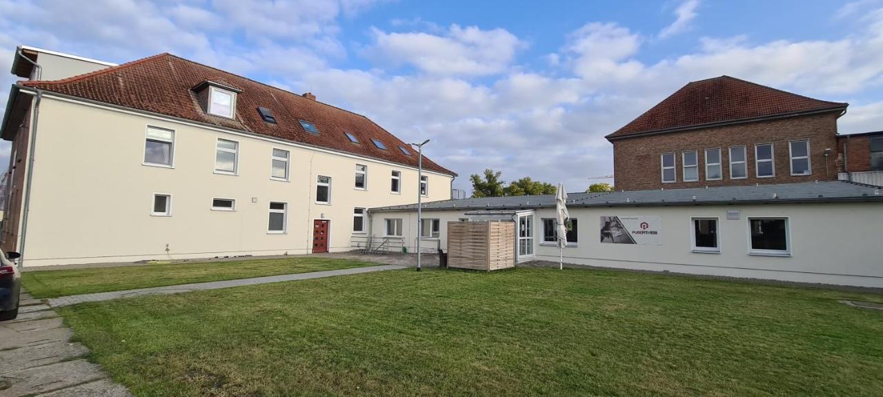 Ferienwohnungen PureFitness am Elberadweg in Tangermünde Exterior foto