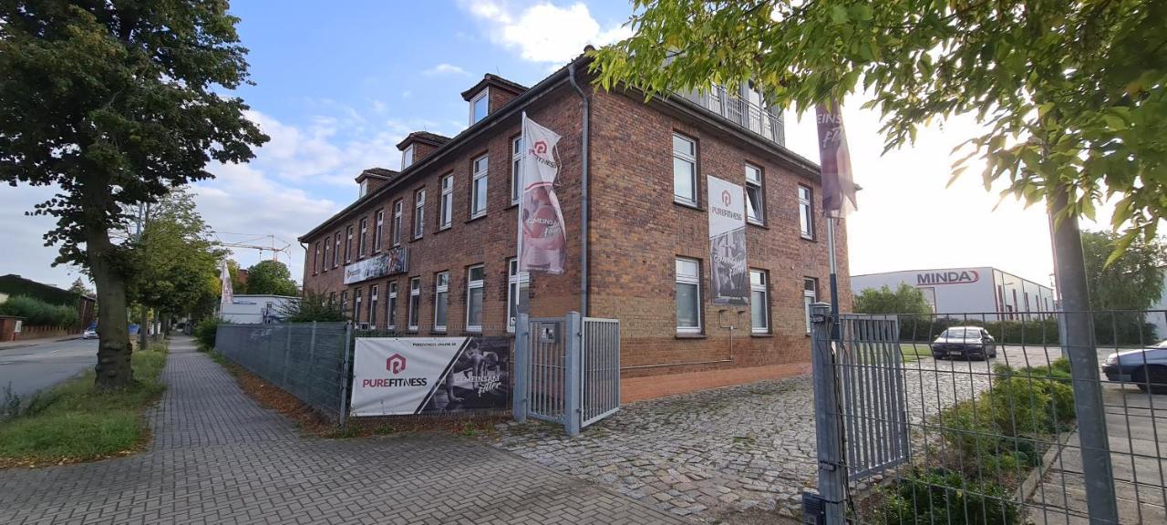 Ferienwohnungen PureFitness am Elberadweg in Tangermünde Exterior foto